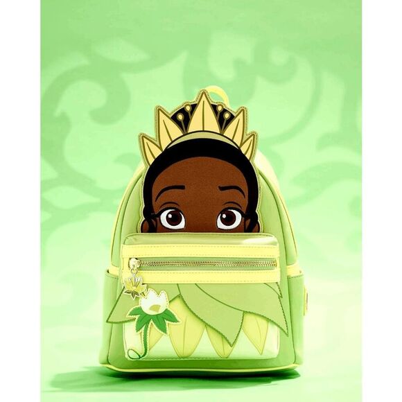 Loungefly Disney Princess Tiana Figural Exclusive Mini-Backpack